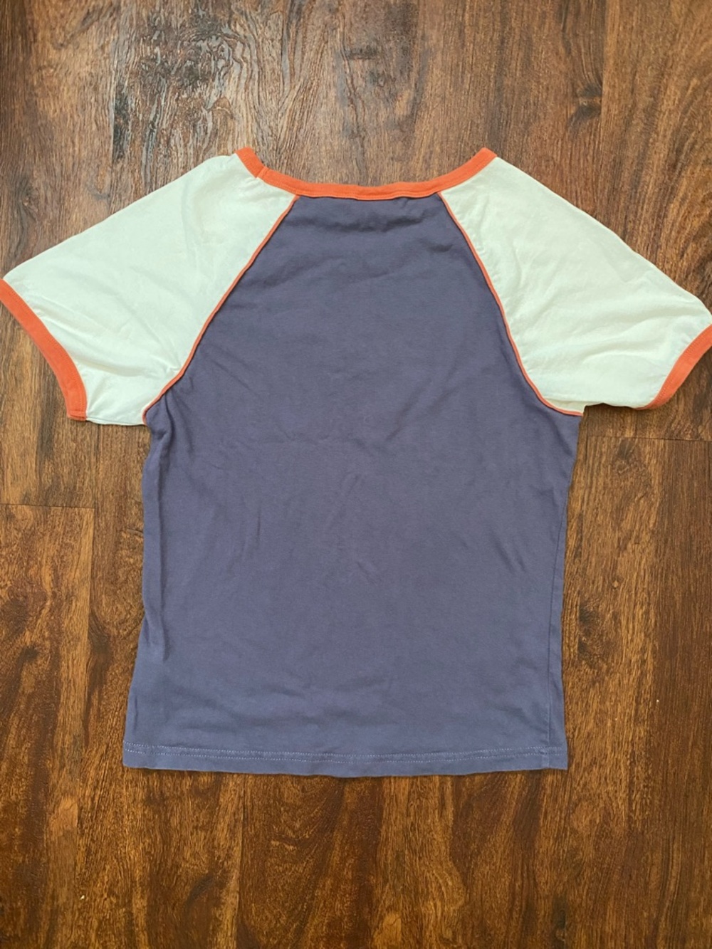 Ghanda Retro Colorblock Ringer Tee! - Picture 2 of 5